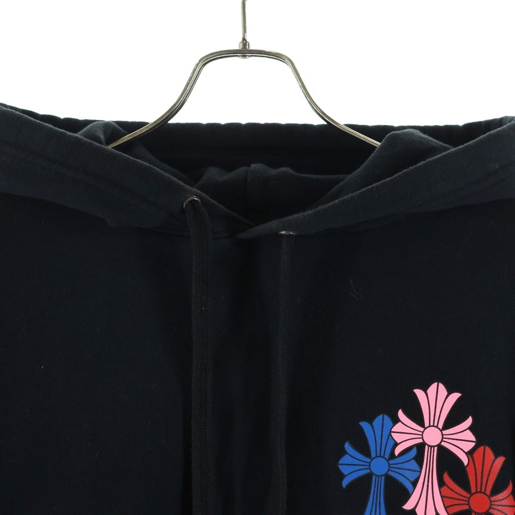 CHROME HEARTS(クロムハーツ) MLTCOL CEM CRS HD PLVR マルチカラーセメタリークロスプルオーバーパーカー ブラック