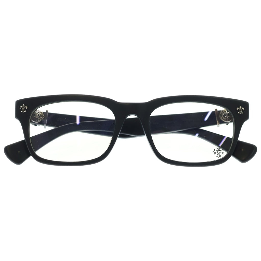 CHROME HEARTS(クロムハーツ) GITTIN ANY?-A BSフレアテンプル ウェリントン サングラス メガネ ブラック