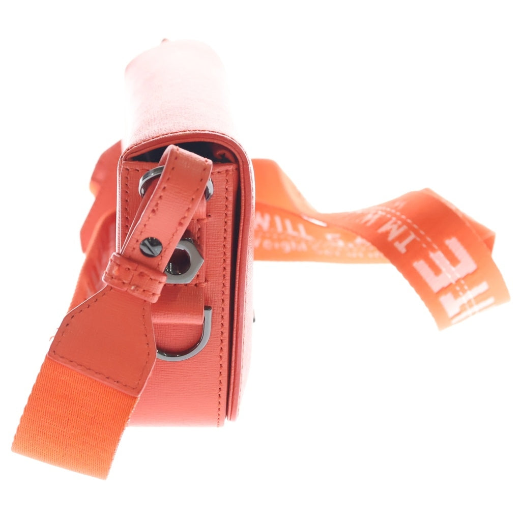 OFF-WHITE(オフホワイト) 20SS CrossBody Bag クリップ装飾 ショルダーバッグ オレンジ レディース