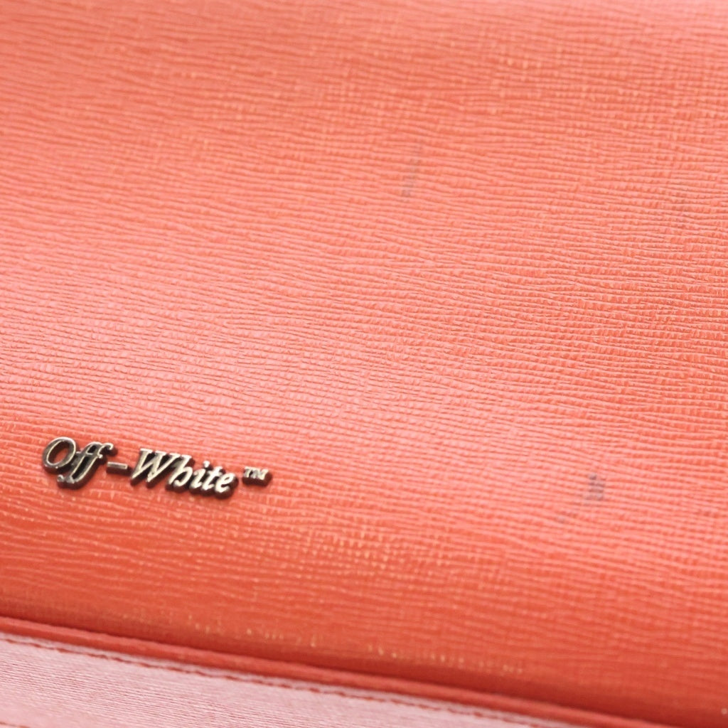OFF-WHITE(オフホワイト) 20SS CrossBody Bag クリップ装飾 ショルダーバッグ オレンジ レディース