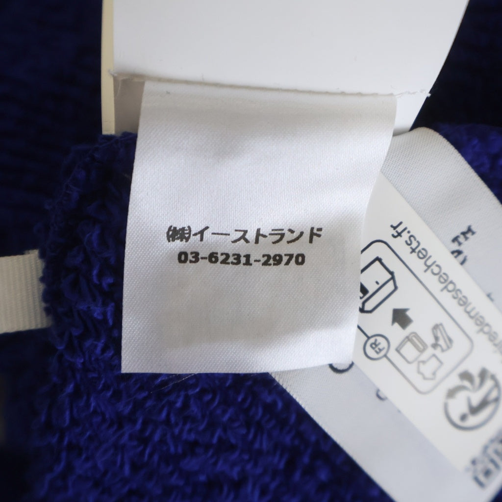 OFF-WHITE(オフホワイト) 23AW HOODED SWEATSHIRT フーディー ステッチアンカーデザイン プルオーバーパーカー ブルー OMBB085F23FLE019