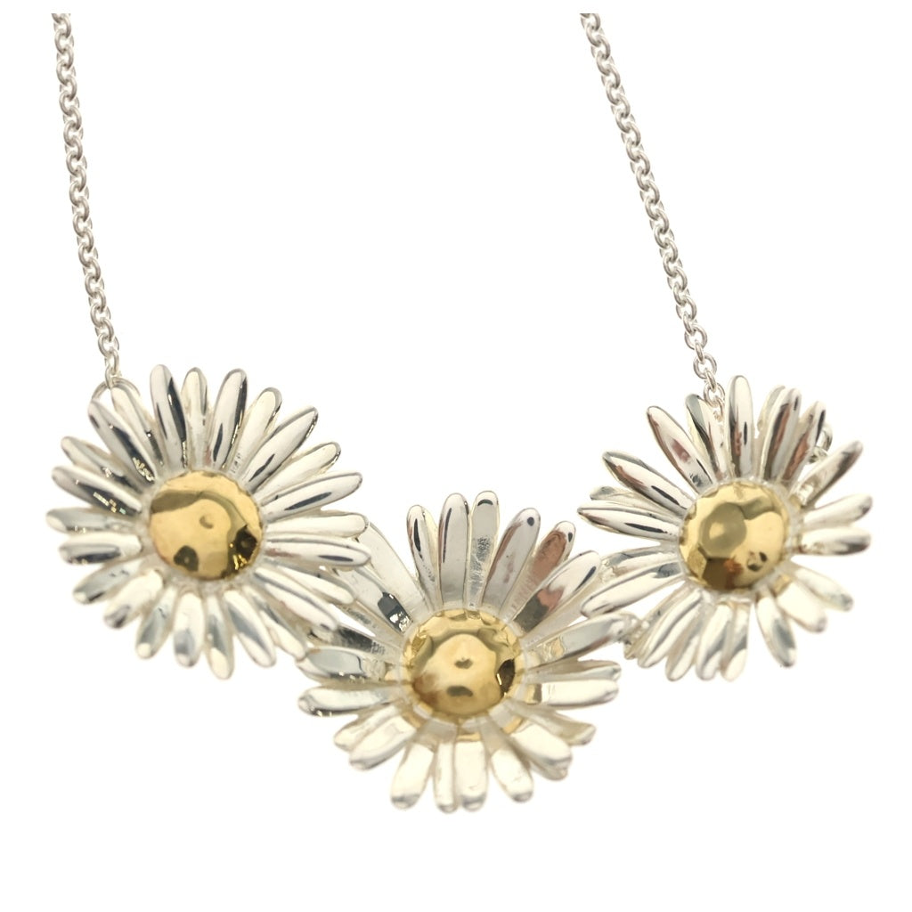 AMBUSH(アンブッシュ) DAISY CHARM NECKLACE フラワートップ ネックレス シルバー