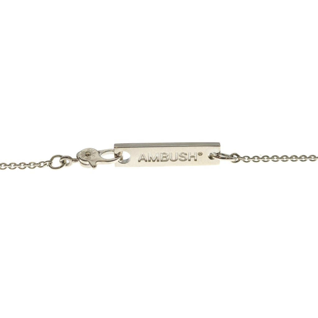 AMBUSH(アンブッシュ) DAISY CHARM NECKLACE フラワートップ ネックレス シルバー