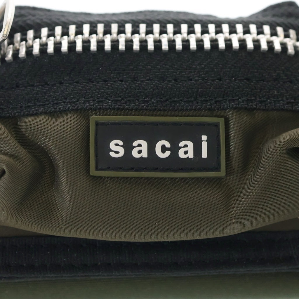 Sacai(サカイ) 26SS Pocket Trifold Wallet ポケット トリフォールド ウォレット カーキ 26-01107S
