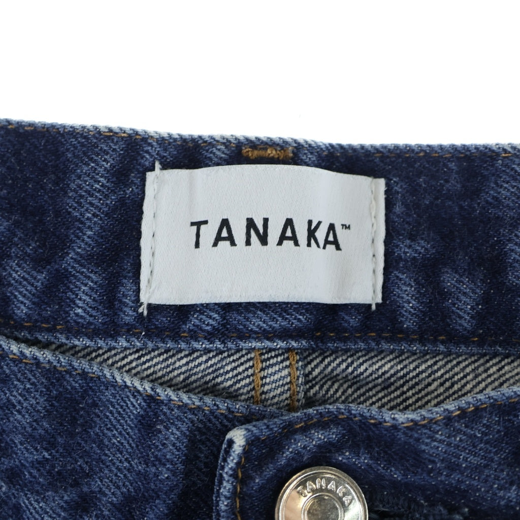 NO BRAND(ノーブランド) TANAKA タナカ THE JEAN TROUSERS トラウザー ジーンズ デニム パンツ インディゴ ST-2(F)