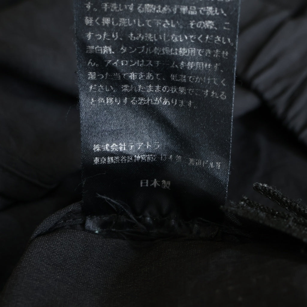 TEATORA(テアトラ) Device Cruiser F/L/W DOCTOROID デバイスクルーザー ナイロンパンツ ブラック TT-003FLW-DR