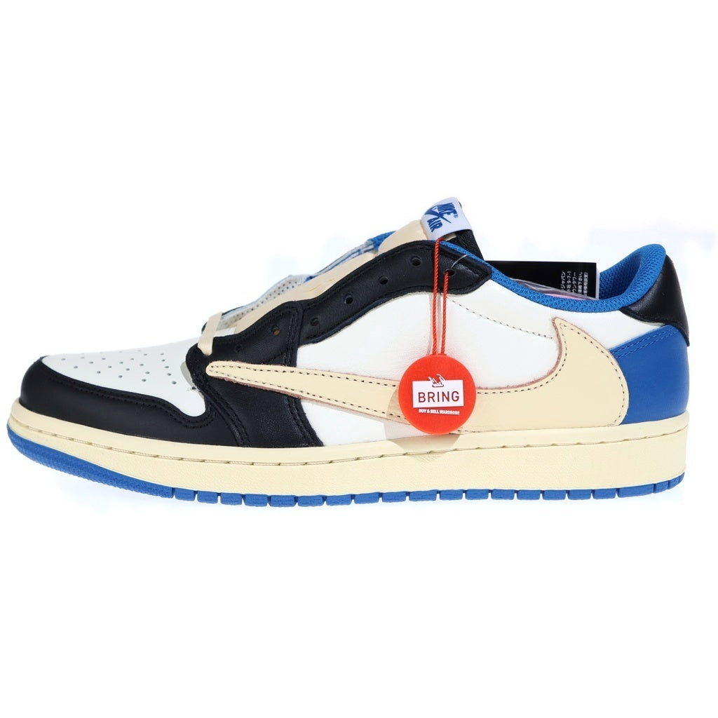 NIKE(ナイキ) ×TRAVIS SCOTT FRAGMENT DESIGN AIR JORDAN 1 LOW OG SP DM7866-140 エアジョーダン1 ローカットスニーカー ブルー US9.5/27.5m DM7866-140
