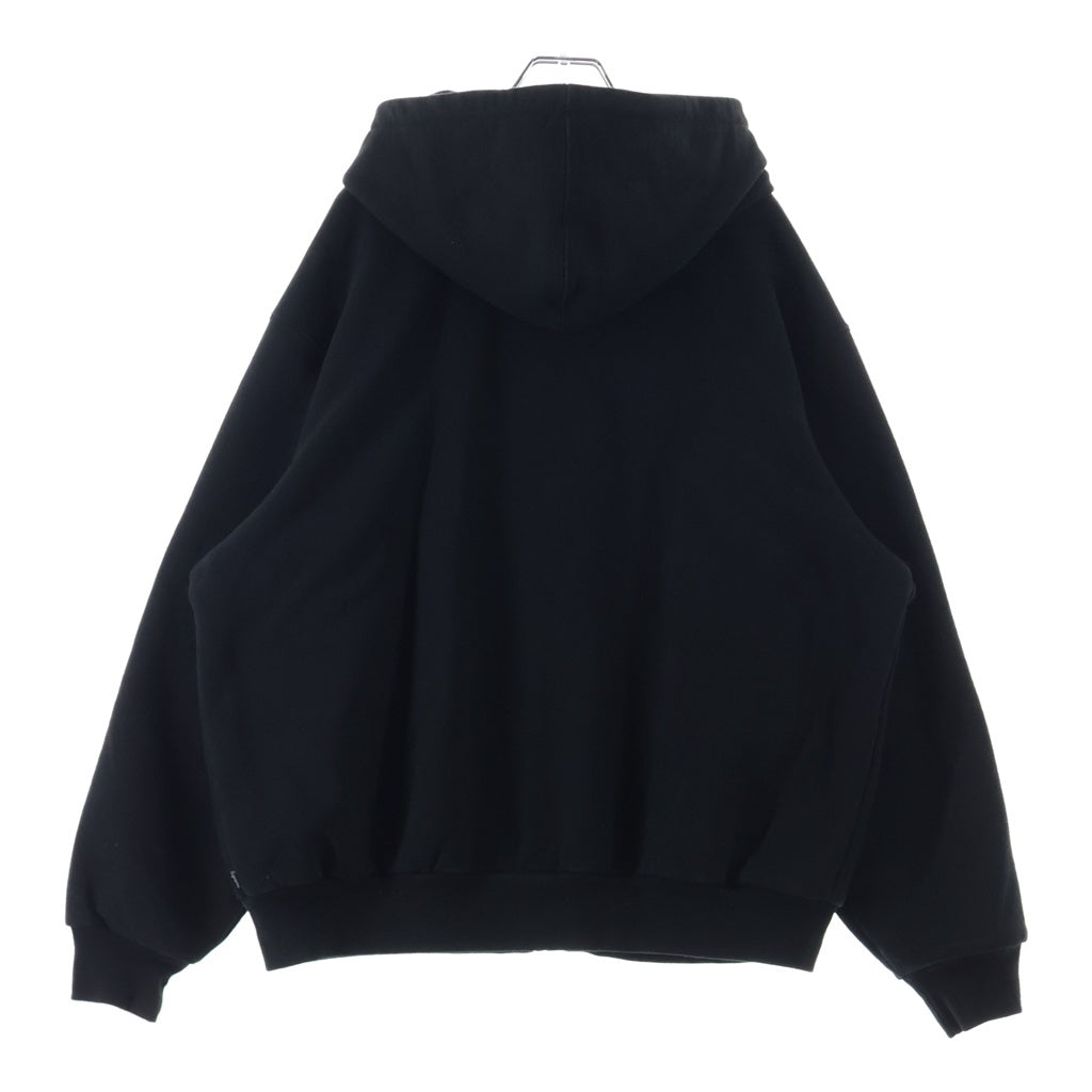 SUPREME(シュプリーム) 25AW Arc Thermal Lined Zip Up Hooded Sweatshirt アーチロゴ ジップアップ パーカー ブラック