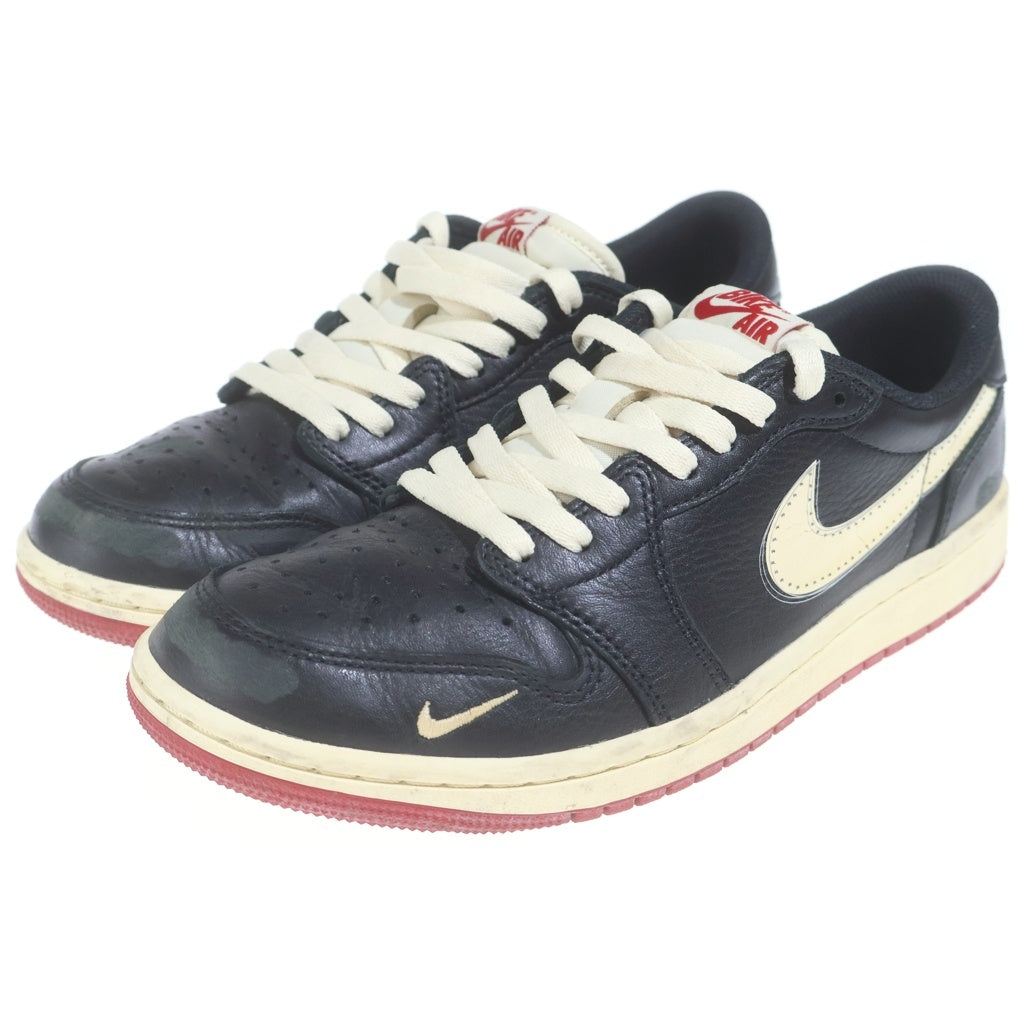 NIKE(ナイキ) ×Nigel Sylvester AIR JORDAN 1 RETRO LOW OG IB8958-001 ナイジェルシルベスター エアジョーダン1 レトロ ロー OG ローカットスニーカー US8.5/26.5cm