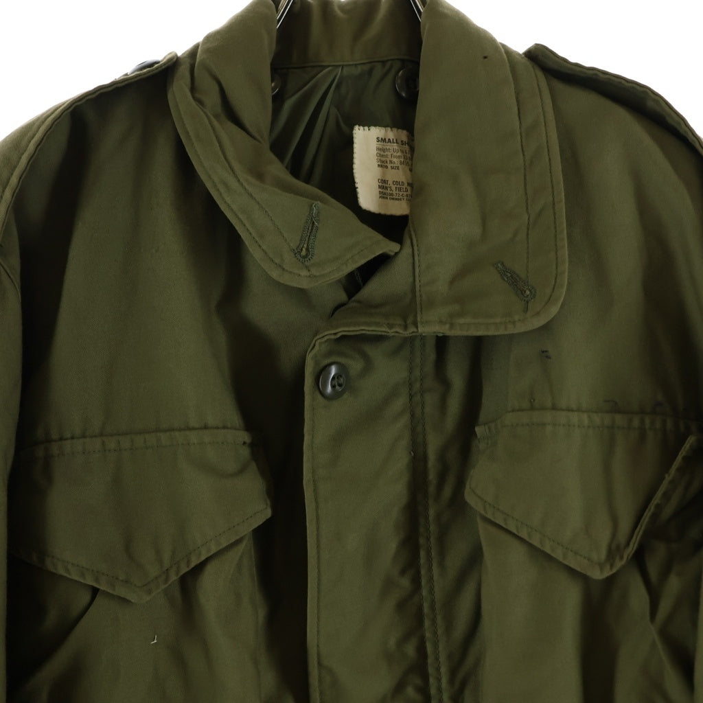 VINTAGE(ヴィンテージ) 70s U.S. ARMY M-65 3rd ミリタリー フィールドジャケット カーキ DSA100-72-C-0702