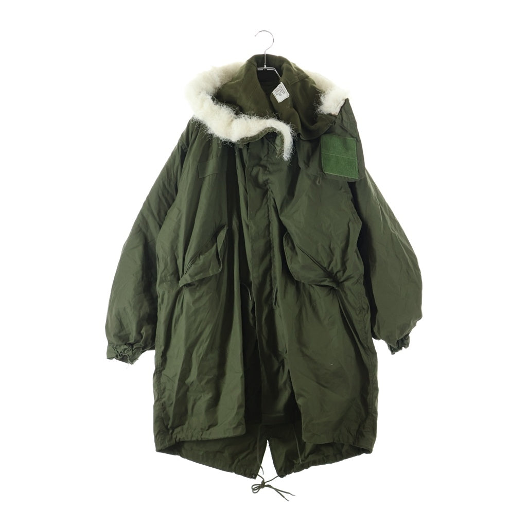 VINTAGE(ヴィンテージ) 80s U.S.ARMY M-65 FISHTAIL PARKA ミリタリー フィッシュテールパーカー フード ライナー フルセット デッドストック カーキ DSA100-82-C-0691