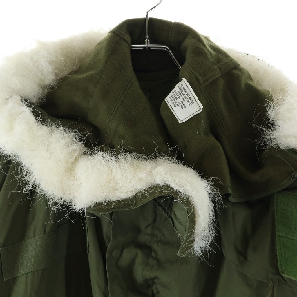 VINTAGE(ヴィンテージ) 80s U.S.ARMY M-65 FISHTAIL PARKA ミリタリー フィッシュテールパーカー フード ライナー フルセット デッドストック カーキ DSA100-82-C-0691