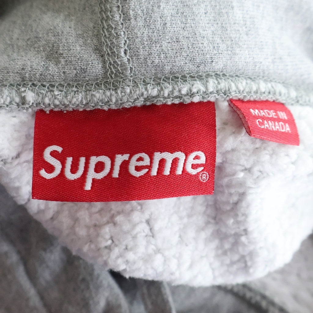 SUPREME(シュプリーム) 21AW Arc Pearl Logo アーチパールロゴ フーディー プルオーバーパーカー グレー