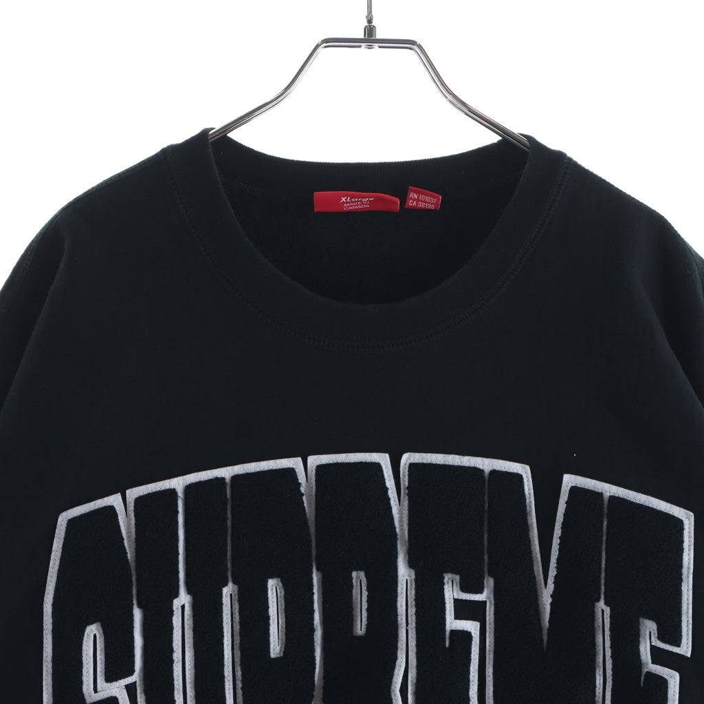 SUPREME(シュプリーム) 21AW Cities Arc Crewneck シティアーチ クルーネックスウェットトレーナー ブラック