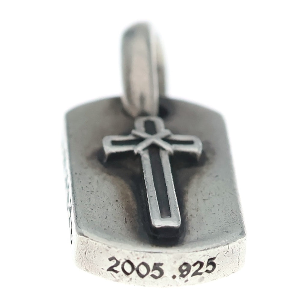 CHROME HEARTS(クロムハーツ) DT TNY MAPPLE THORPE メープルソープ タイニー ドッグタグ ペンダントトップ ネックレストップ シルバー