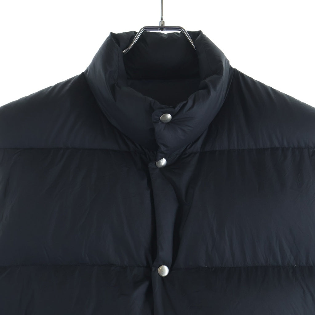 COMOLI(コモリ) 23AW ナイロン ダウンベスト ブラック Y03-01018