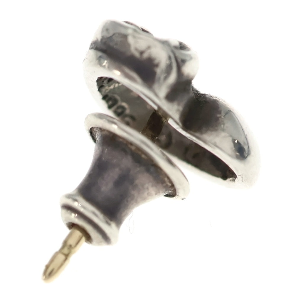CHROME HEARTS(クロムハーツ) STUD HEART ハート スタッドピアス シルバー BCA112