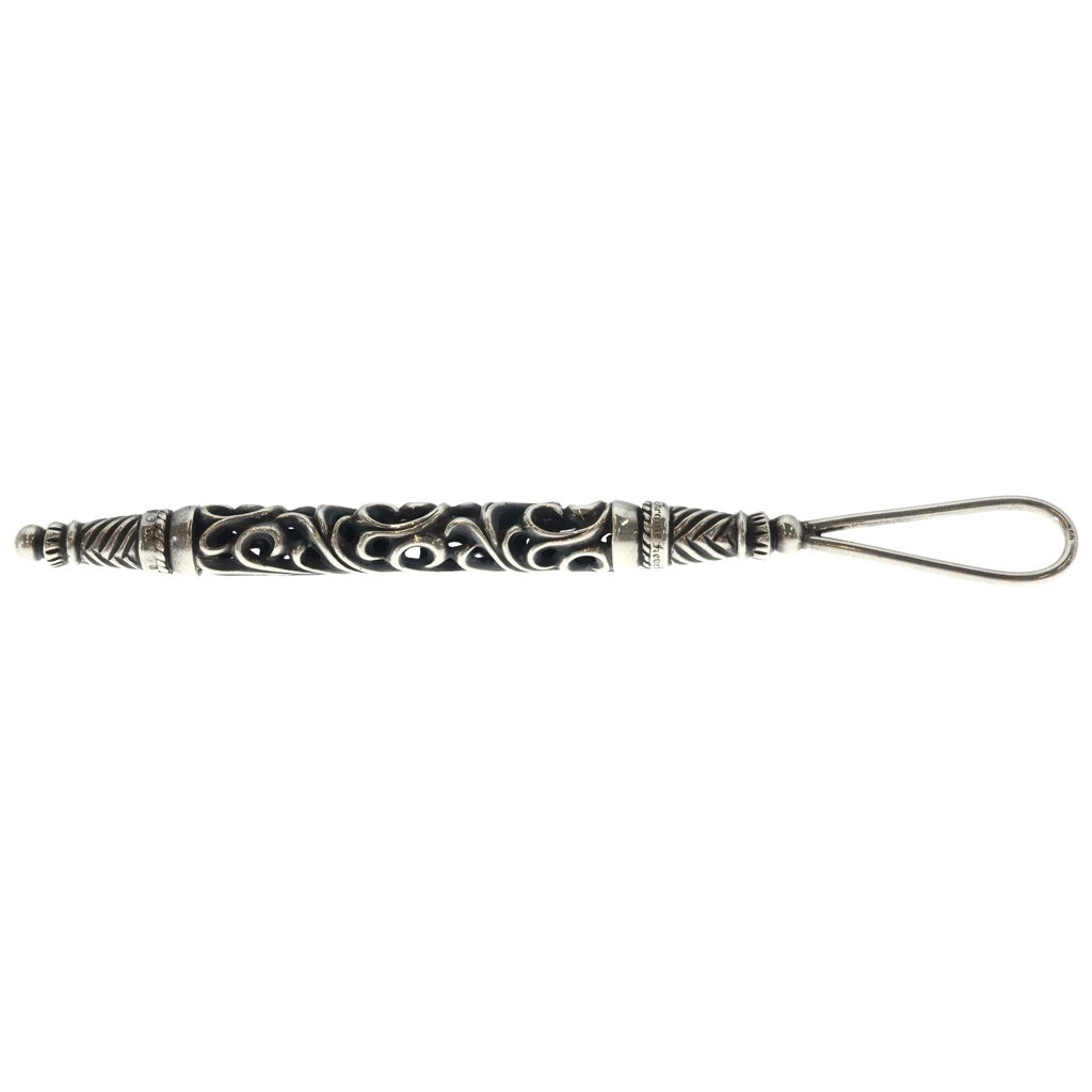 CHROME HEARTS(クロムハーツ) LARGE ROLLER ラージローラー キーホルダー シルバー