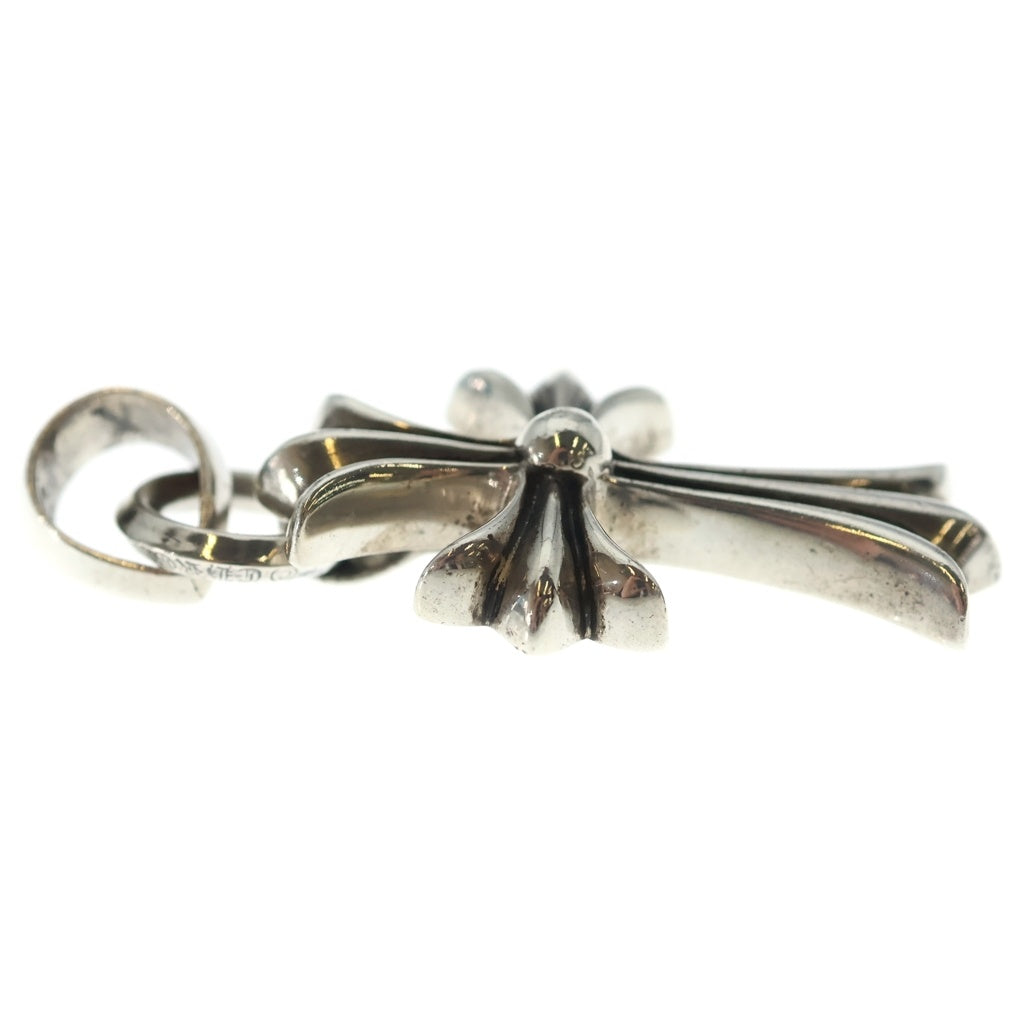 CHROME HEARTS(クロムハーツ) CH CRS SML W/BALE Wベイル スモールCHクロス ペンダントトップ シルバー BCA218