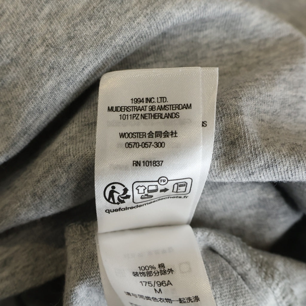 SUPREME(シュプリーム) 24SS Small Box Logo L/S Tee スモールボックスロゴ クルーネック 長袖Tシャツ グレー