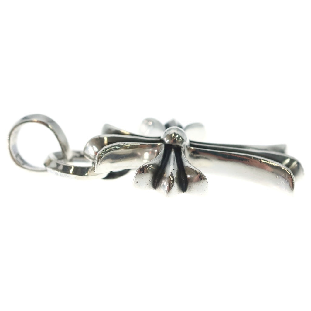CHROME HEARTS(クロムハーツ) CH CRS SML W/BALE Wベイル スモールCHクロス ペンダントトップ シルバー BCA218