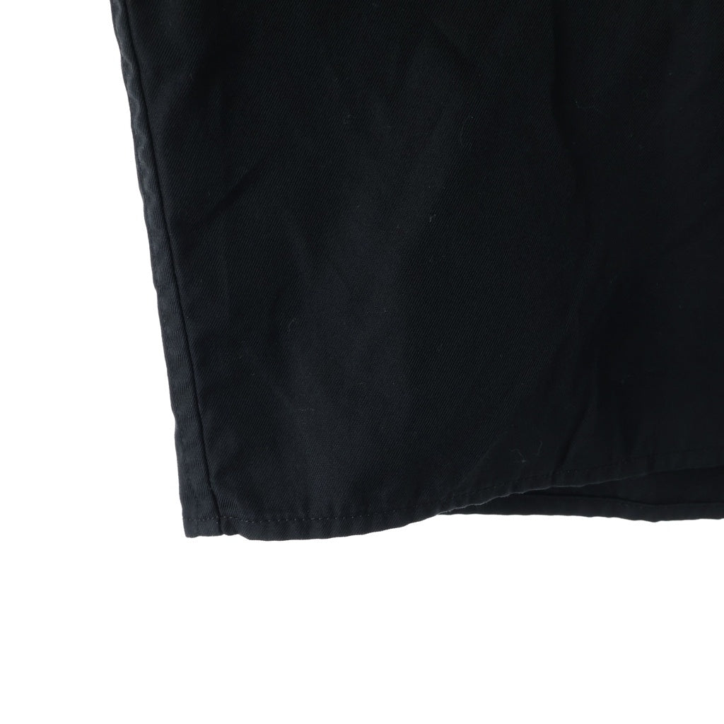 VALENTINO(ヴァレンティノ) Short-Sleeved Shirt With Maxi Logo Pat マキシロゴパット ショートスリーブシャツ 半袖シャツ ブラック 2V3AAD158YH