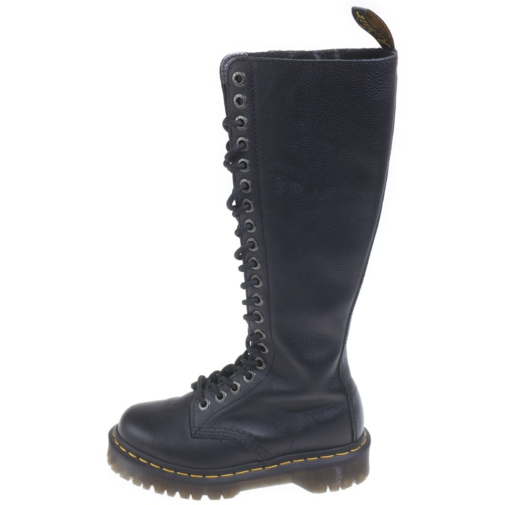 Dr.Martens(ドクターマーチン) 20ホール レースアップ ロングブーツ ブラック レディース 1B60 BEX