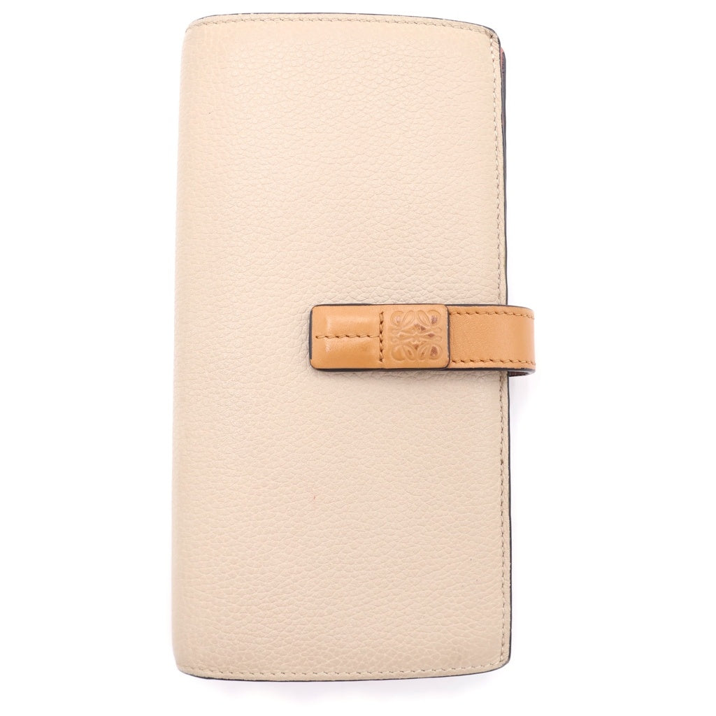 LOEWE(ロエベ) Vartical Large Wallet ヴァーティカル ラージ ウォレット 長財布 タン C660S40X01 レディース