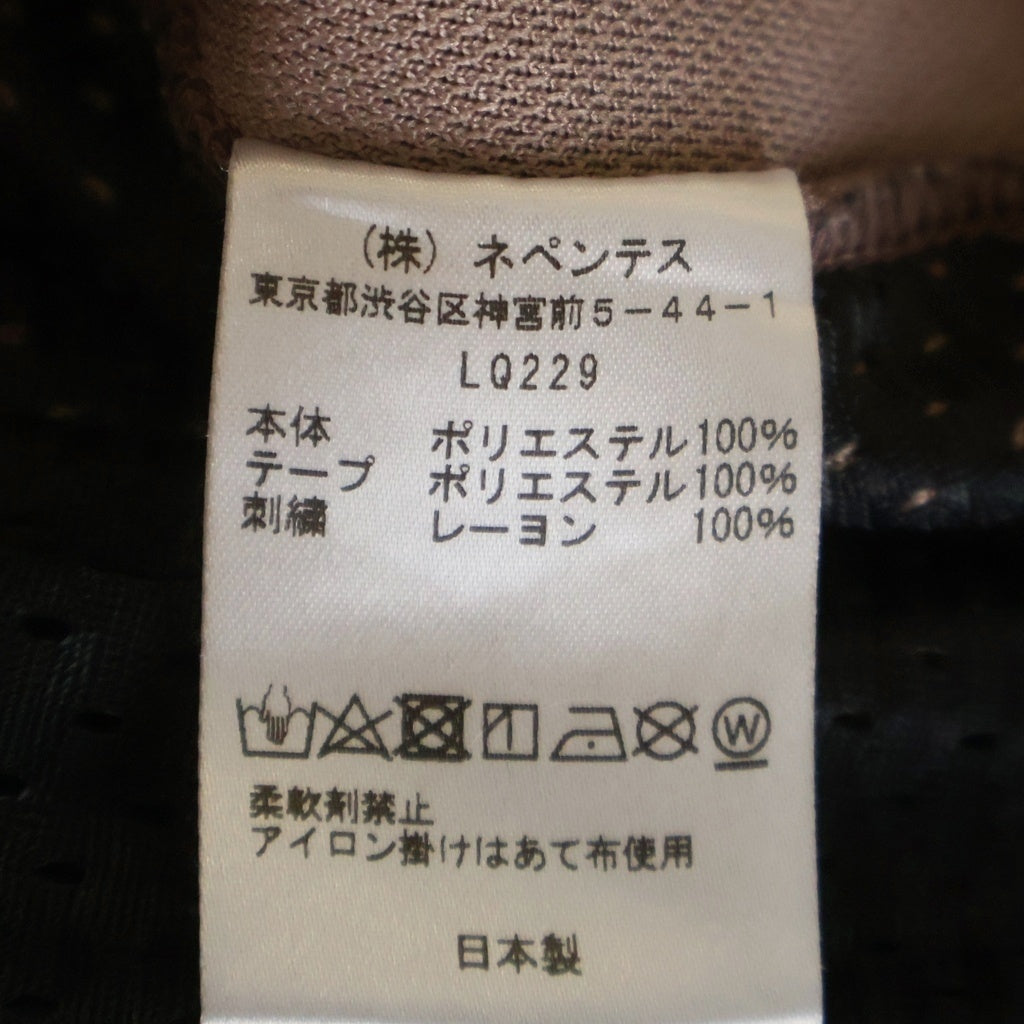 Needles(ニードルス) 22AW Track Pant サイドライン ロゴ刺繍 トラックパンツ ピンク LQ229