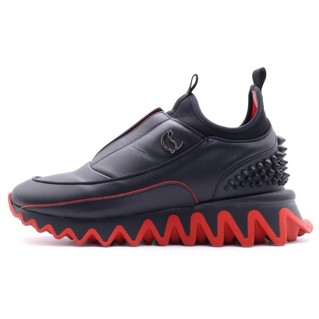 CHRISTIAN LOUBOUTIN(クリスチャンルブタン) Sharkyloub SP Spikes シャーキーロブ スパイク ローカットスニーカー ブラック/レッド