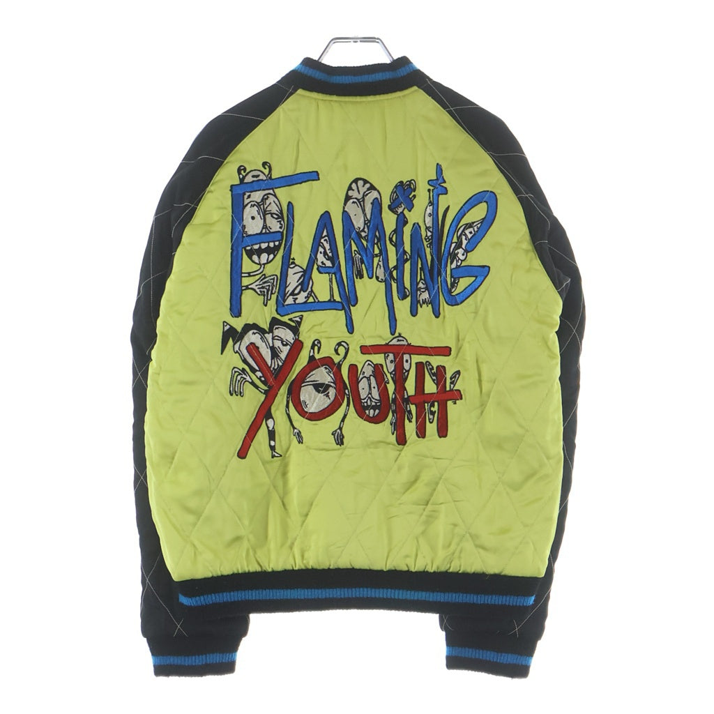 CHROME HEARTS(クロムハーツ) ×MATTY BOY ×TAILOR TOYO PPO SOUVENIR BOMBER テーラー東洋別注スカジャン リバーシブルスーベニアボンバージャケット 刺繍ダガージップ