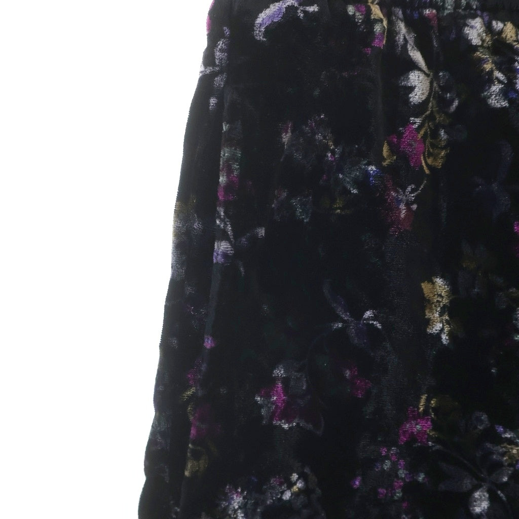 SUPREME(シュプリーム) 19AW Floral Velour Shorts アーチロゴ ベロア ハーフパンツ ショーツ マルチカラー