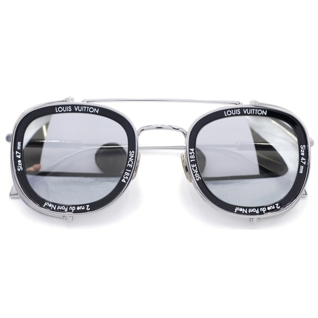 LOUIS VUITTON(ルイヴィトン) 24SS LV SUPERVISION METAL PILOT LV スーパーヴィジョン・メタル パイロット サングラス シルバー Z2213U 9SL