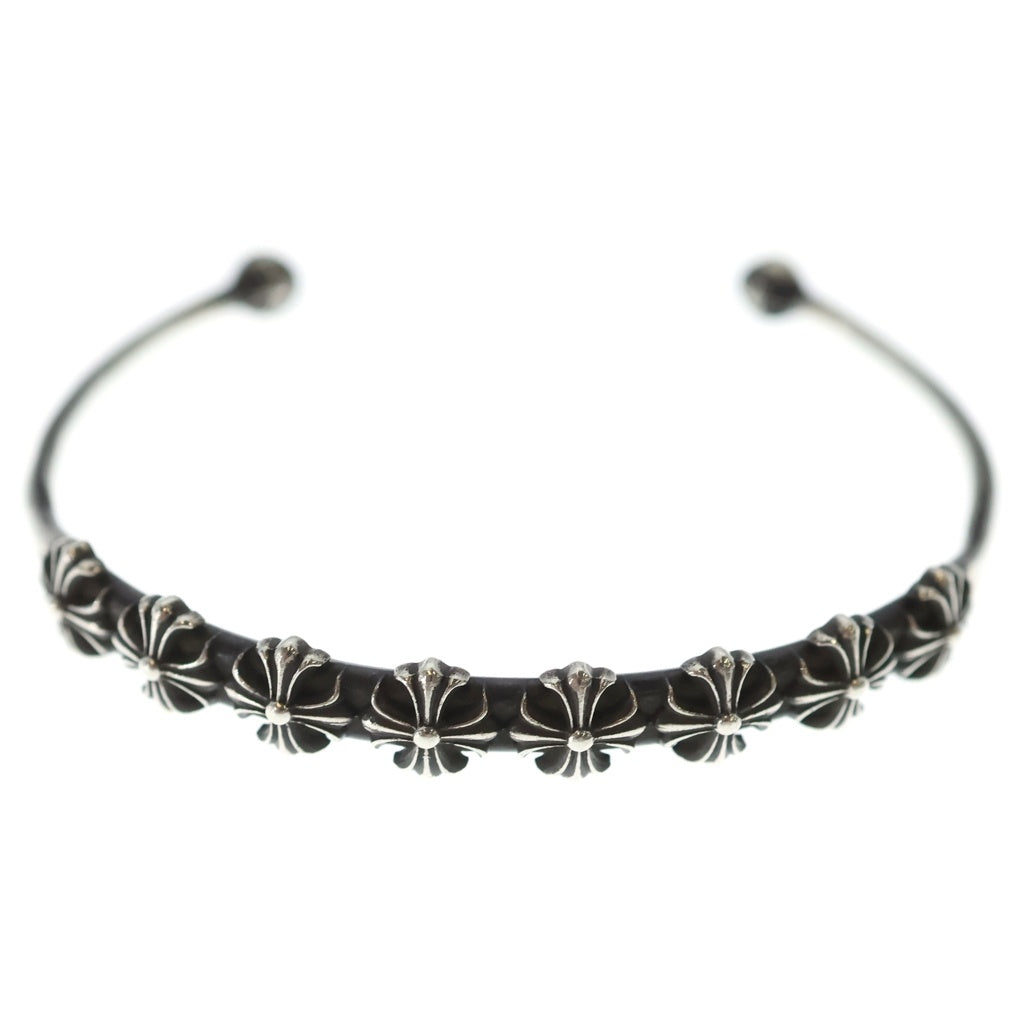 CHROME HEARTS(クロムハーツ) BNGL SKNY MULTI PLS スキニー バングル マルチCHプラス シルバー ブレスレット