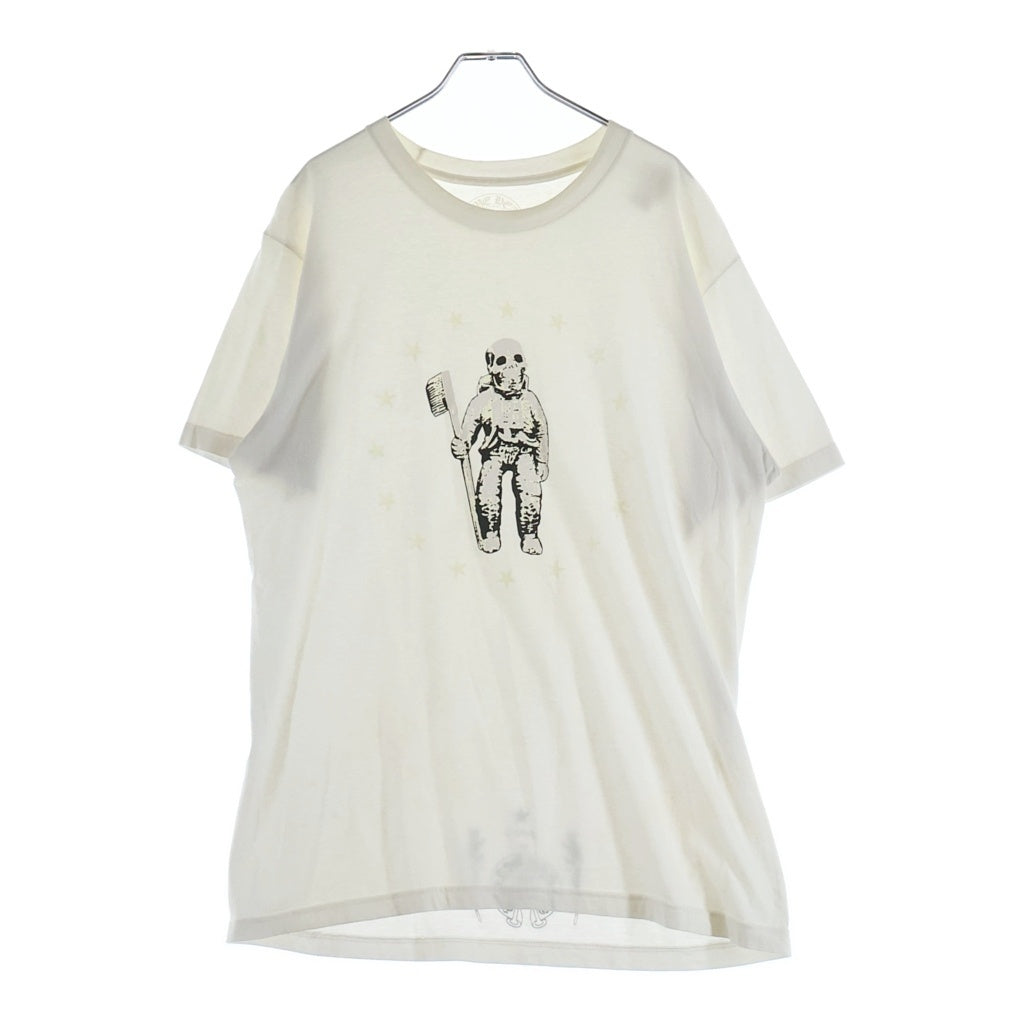 CHROME HEARTS(クロムハーツ) FOTI フロントフォティプリント クルーネック 半袖Tシャツ ホワイト