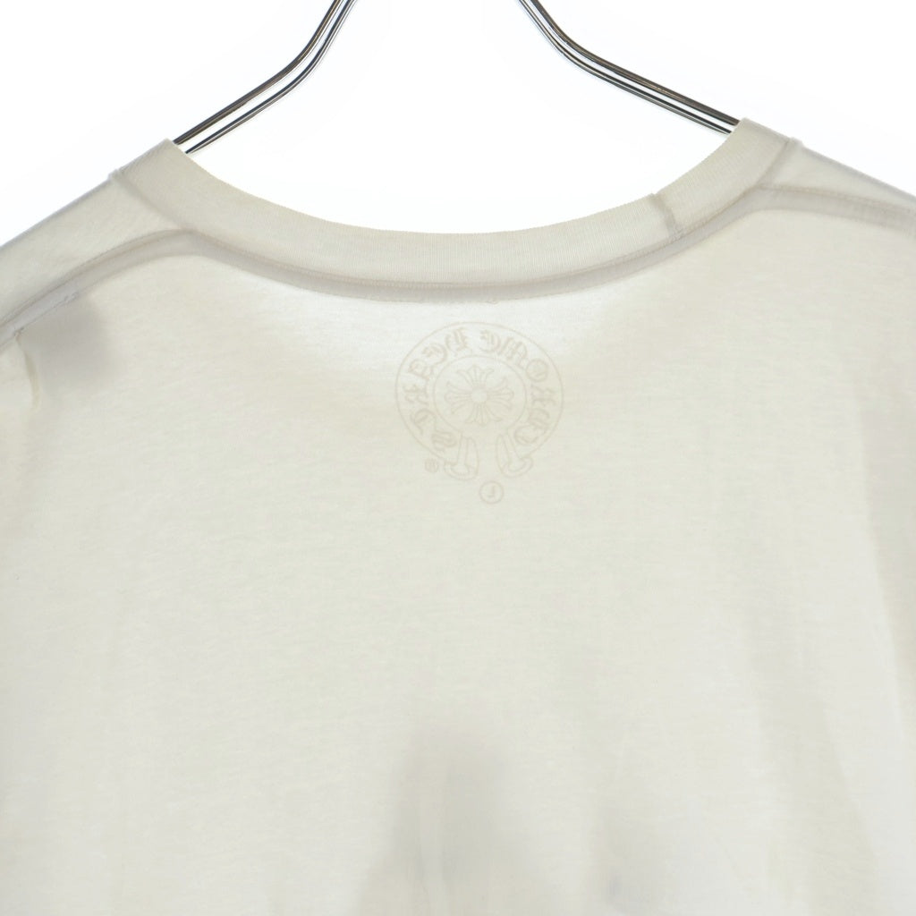 CHROME HEARTS(クロムハーツ) FOTI フロントフォティプリント クルーネック 半袖Tシャツ ホワイト