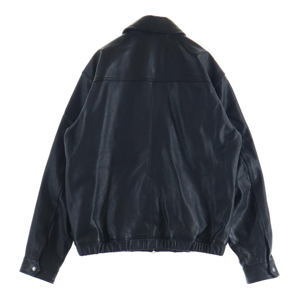 AVIREX(アヴィレックス) ×GDC Lether Swingtop ジーディーシー レザージャケット ブラック
