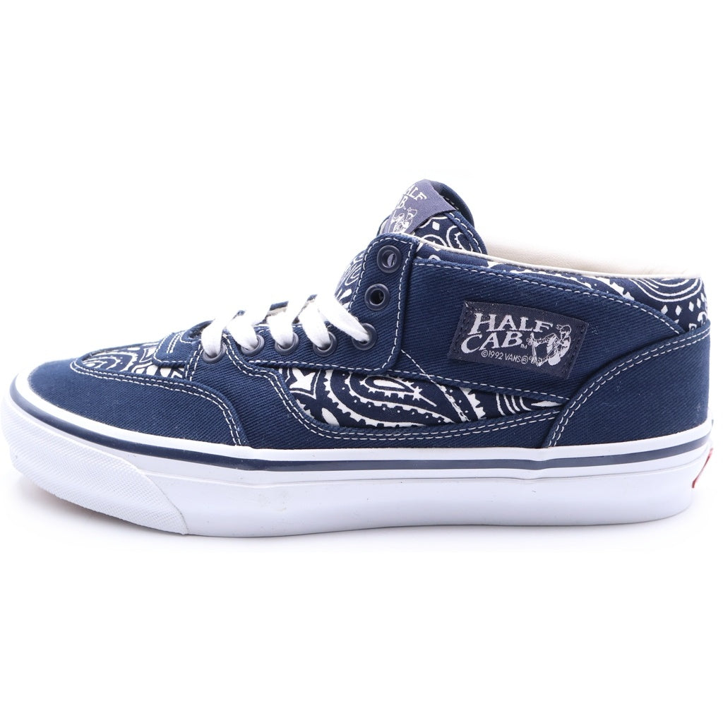 VANS(ヴァンズ) ×COMME des GARCONS CDG OLD SKOOL バンダナ柄 ローカットスニーカー ブルー 721356