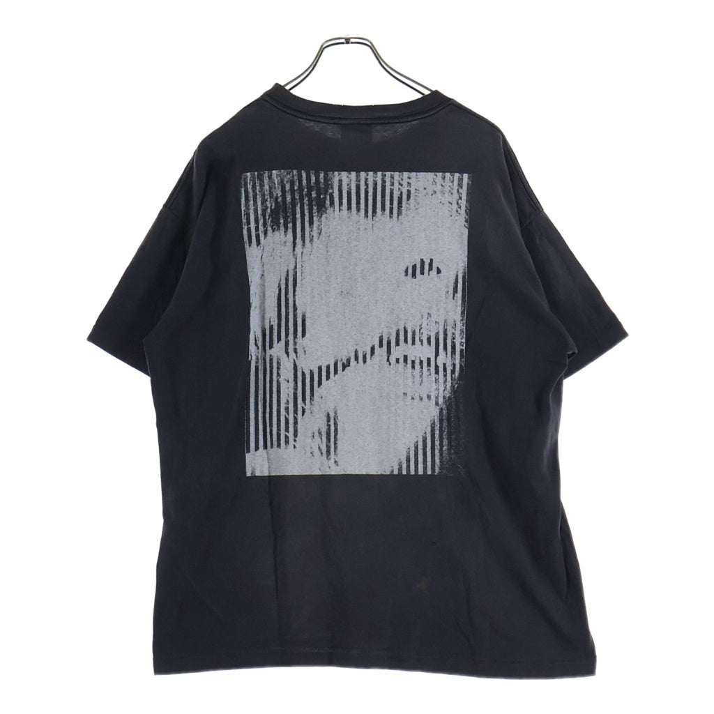 SAINT MICHAEL(セントマイケル) 24SS x Kosuke Kawamura Love Beyond S/S Tee コウスケカワムラ ラブビヨンド 両面プリント クルーネック 半袖Tシャツ グレー SM-YS8-0000-C23
