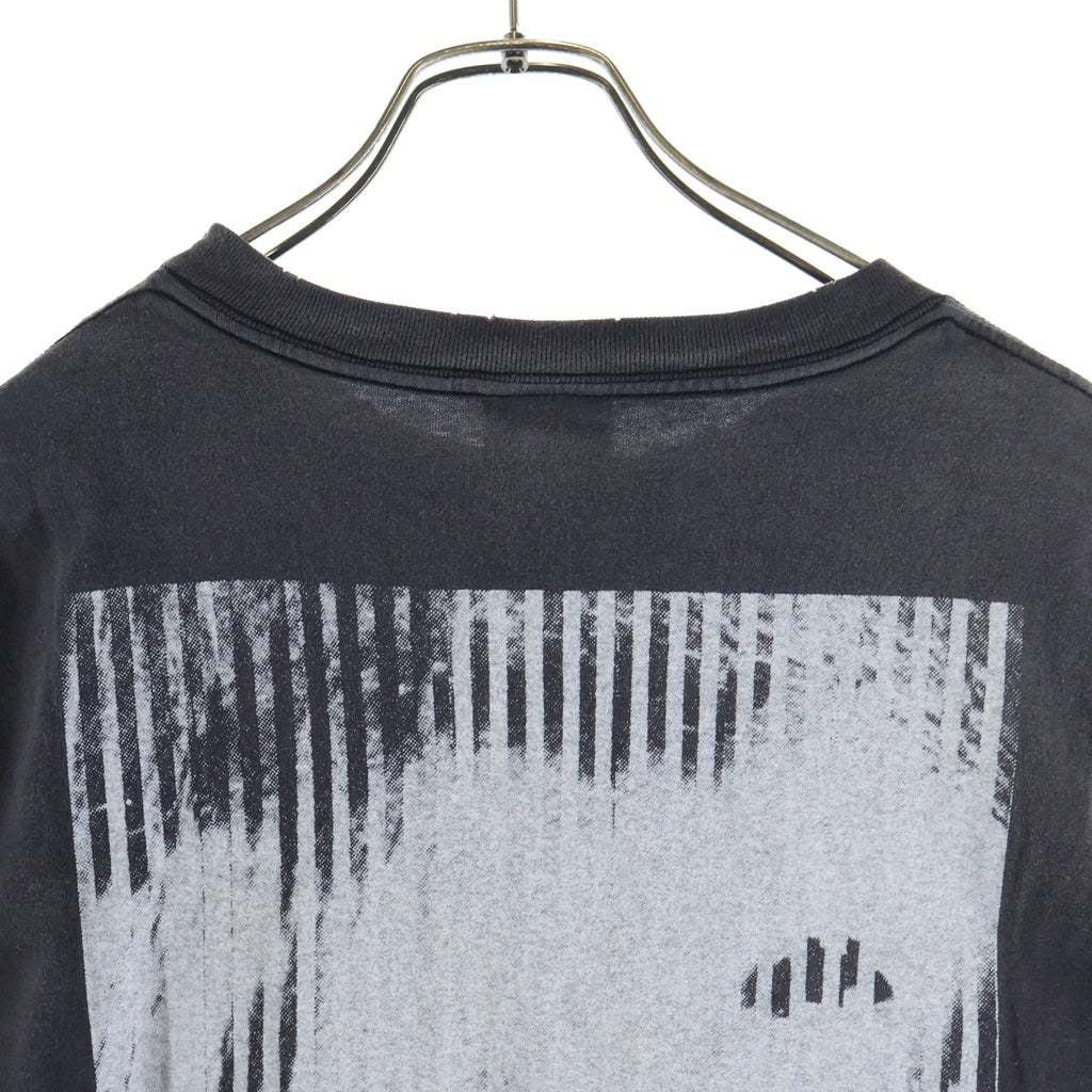 SAINT MICHAEL(セントマイケル) 24SS x Kosuke Kawamura Love Beyond S/S Tee コウスケカワムラ ラブビヨンド 両面プリント クルーネック 半袖Tシャツ グレー SM-YS8-0000-C23