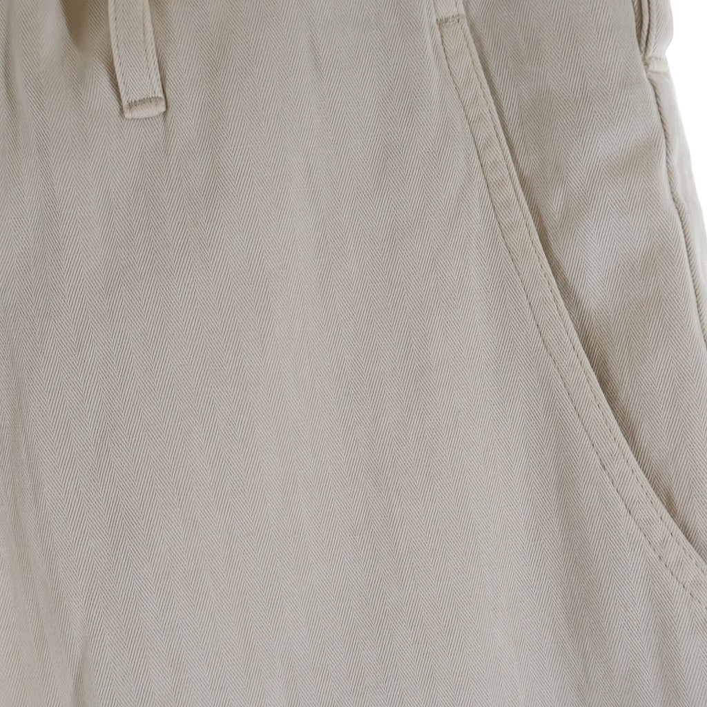 MAATEE&SONS(マーティーアンドサンズ) 26SS CHINO TROUSER ドゥルンチノトラウザーパンツ ボタンフライ アイボリー MT6103-0230