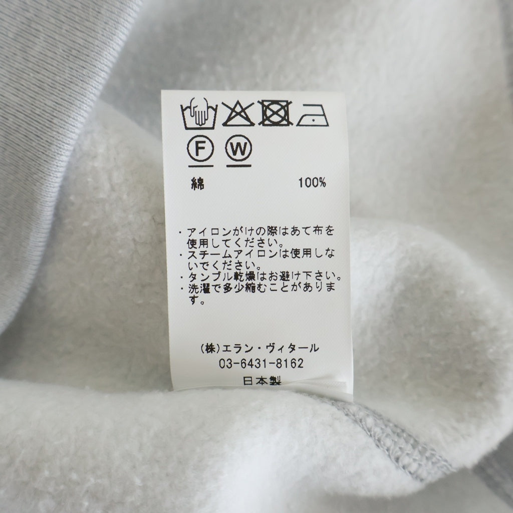 MAATEE&SONS(マーティーアンドサンズ) コットン ジップアップフーディー パーカー グレー MT5303-0902