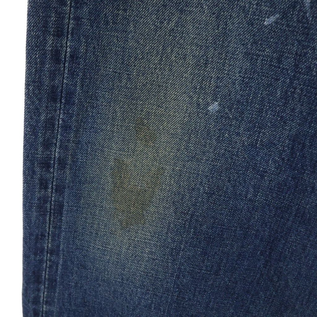 MAATEE&SONS(マーティーアンドサンズ) 25AW 5PK DENIM PANTS 5ポケット デニムパンツ ボタンフライ ストレートジーンズ インディゴ MT5303-0220