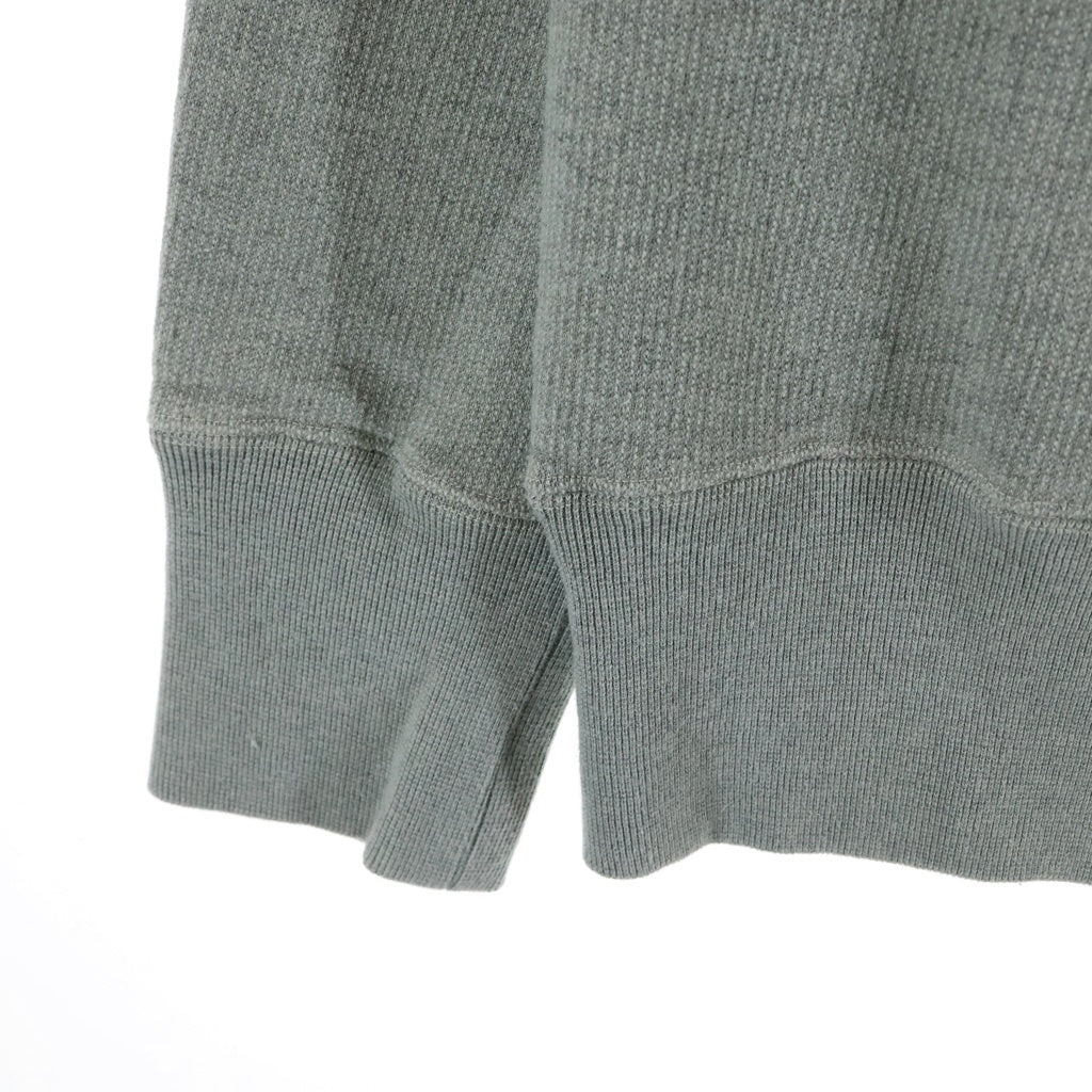 NO BRAND(ノーブランド) Slopeslow sweatshirt スロープスロー クルーネック 長袖スウェット トレーナー グレー 1251008