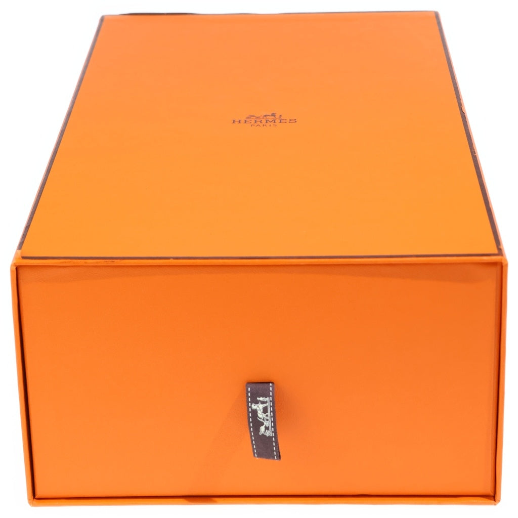 HERMES(エルメス) モカシン パリ コンスタンス Hロゴ シルバー金具 レザー ローファー ブラック
