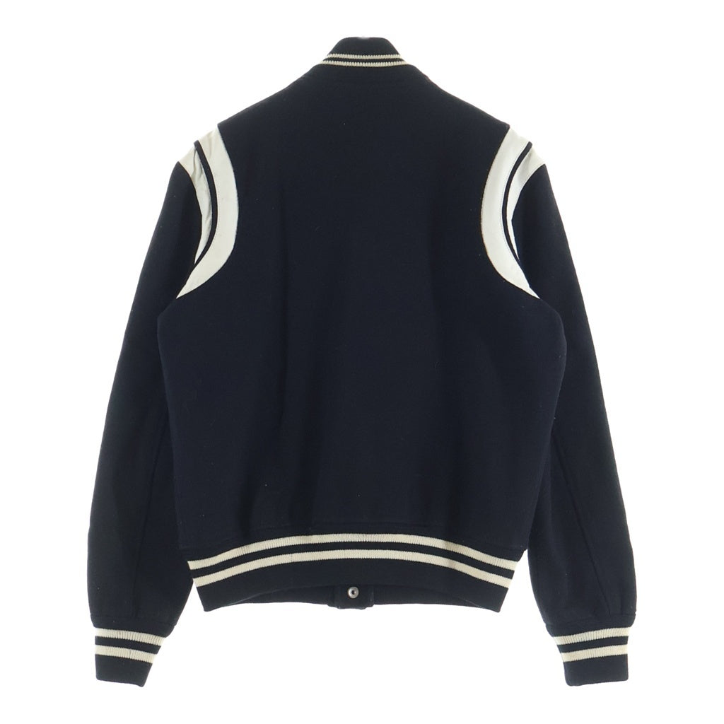 SAINT LAURENT PARIS(サンローランパリ) 15AW Teddy Jacket テディ スタジアム ジャケット スタジャン 354718 YYL80
