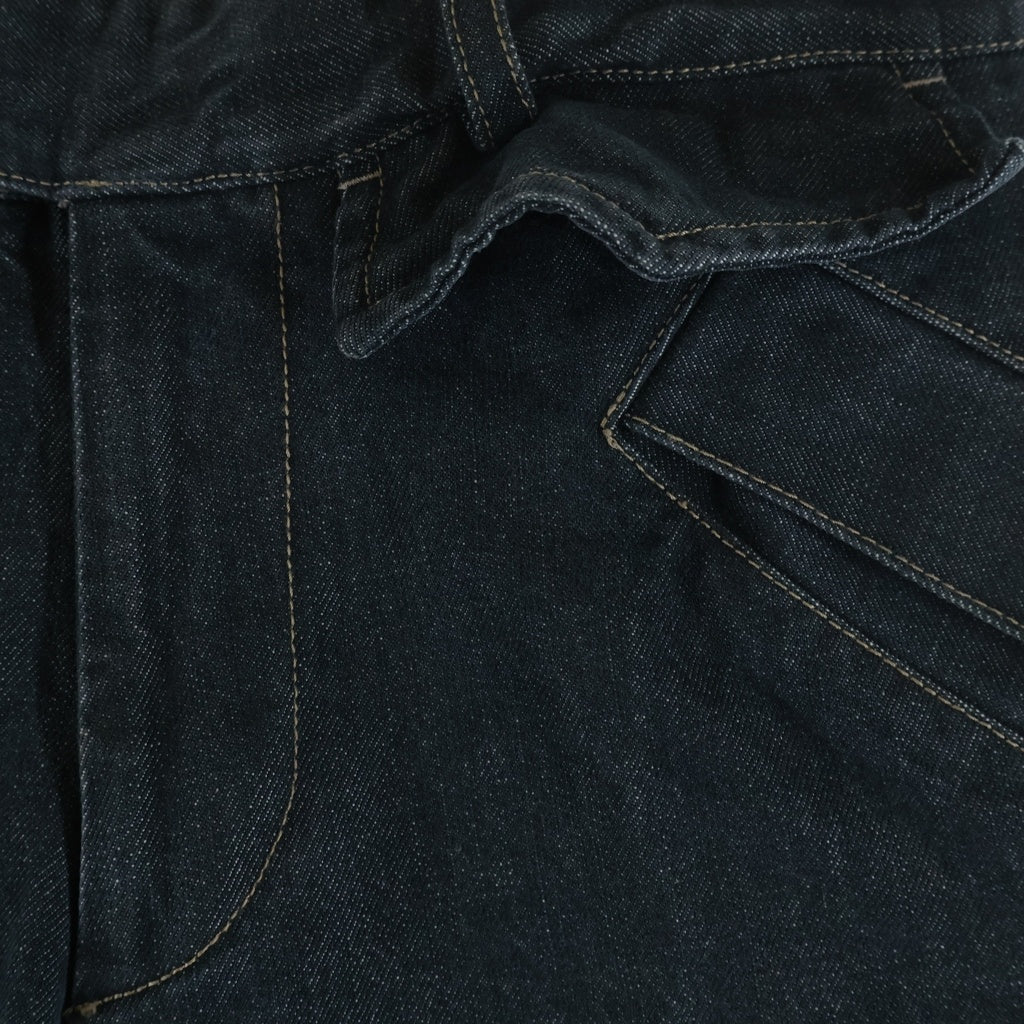 Vivienne Westwood MAN(ヴィヴィアンウエストウッドマン) ジッパーフライ フラップポケット デニムパンツ ストレートジーンズ インディゴ 25 P131