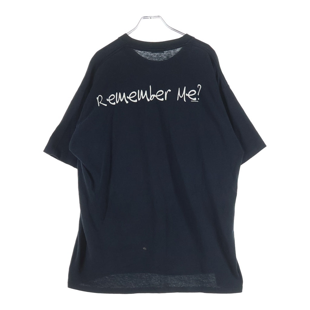 VINTAGE(ヴィンテージ) 00s EMINEM Remember Me 半袖 クルーネック Tシャツ ブラック