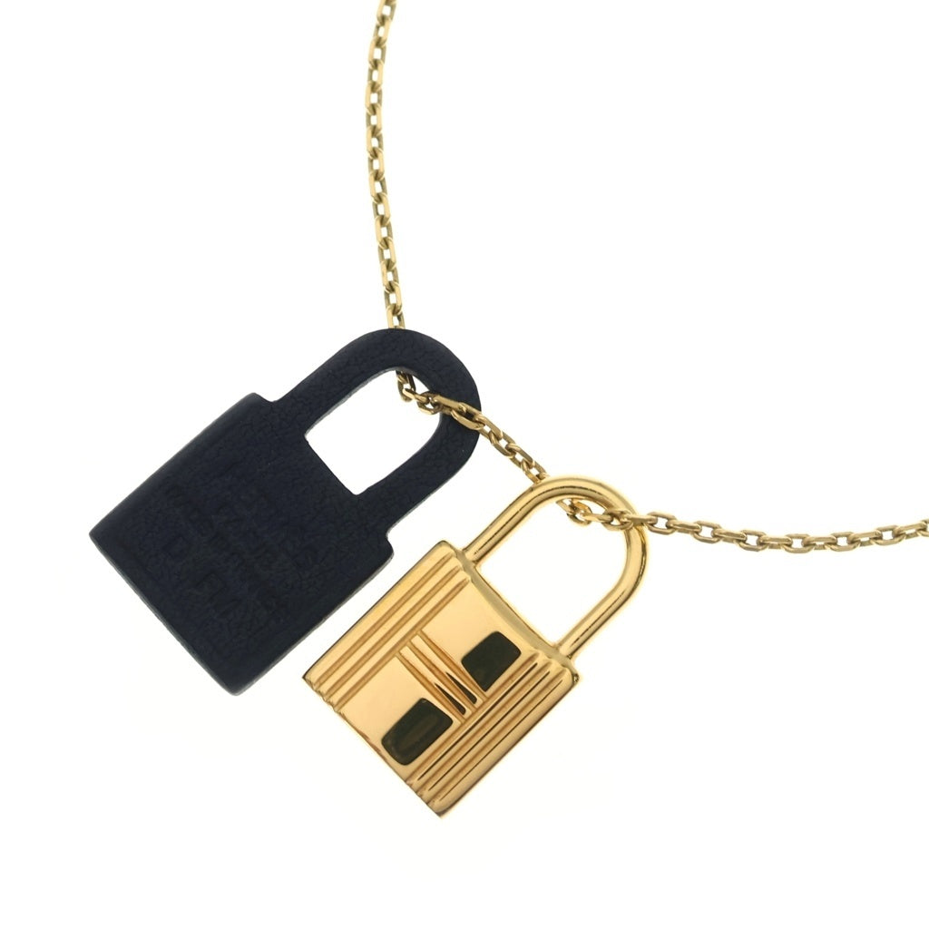 HERMES(エルメス) オーケリーPM ネックレス ペンダント チェーン ゴールド金具 D刻印 ゴールド RG1129 レディース