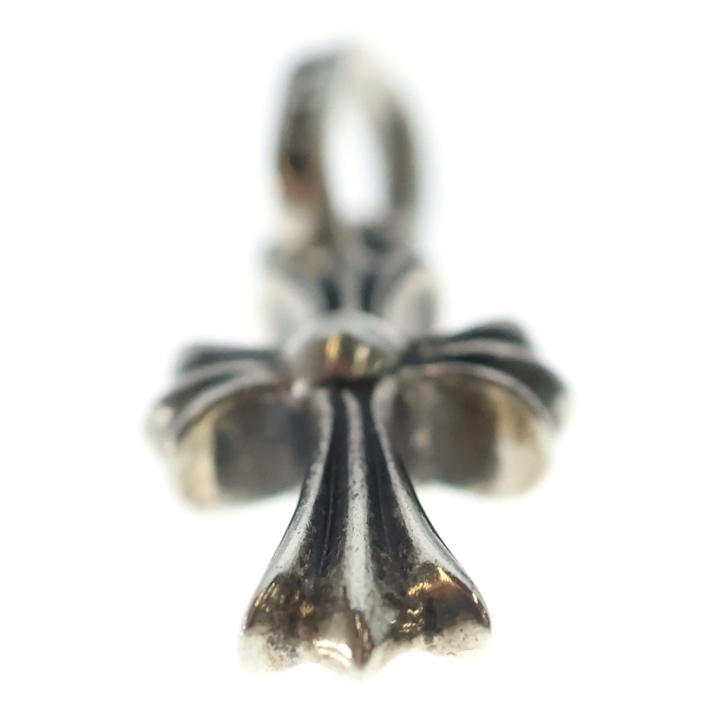 CHROME HEARTS(クロムハーツ) CRS BBYFAT P DMND ベイビーファットクロス PAVEダイヤ ペンダントトップ シルバー